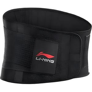 Бандаж для спины Polyester для бега, велоспорта, танцев Unisex LINING, черный