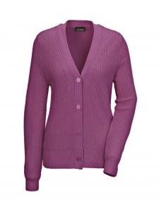 Вязаный кардиган Goldner, розовый