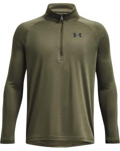 Пуловер Under Armour Kids Tech 2.0 1/2 Zip, цвет Marine OD Green/Black