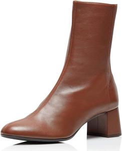 Женские комфортные ботильоны FSJ с закрытым носком, массивным каблуком средней высоты, застежкой-молнией на щиколотке сзади, для вечеринок, на осень и зиму, размеры 4-15 US, Sienna