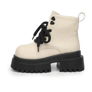 Medd Белые женские ботинки Ankle Boots