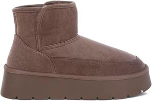 Зимние ботинки London Rag на массивном каблуке, Dark Grey