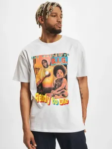 Футболка с принтом "biggie готов умереть" Upscale By Mister Tee, White