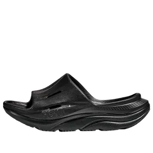 Тапочки ora recovery slide 3 'black' Hoka One One, черный