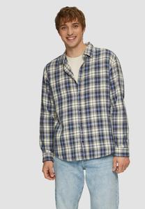 Рубашка À CARREAUX QS, кремовый