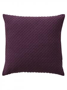 Наволочка цвета баклажана Heine, 80 x 80 см