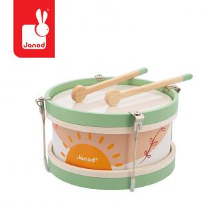 Janod, деревянный барабан Sunshine, 18м+