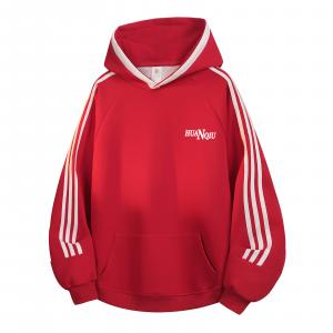 Толстовка Unisex Hooded Moderate Regular HUANQIU, red