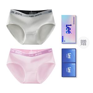 Классические 101 трусы женские подарочный набор из 2 полосок Lee, розовый