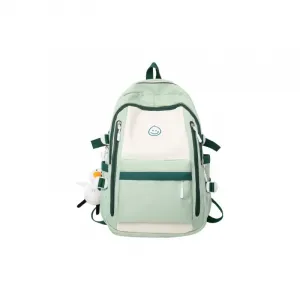 NOMK Нейлоновый холщовый компьютерный рюкзак унисекс многоцветный, Green