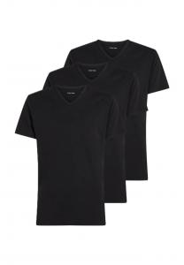 Майка с V-образным вырезом Calvin Klein, черный