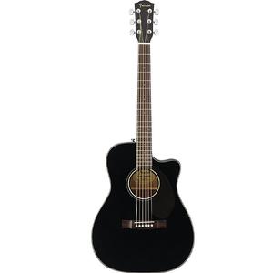 Акустическая гитара Fender CC-60SCE Concert Acoustic-Electric Guitar - Black