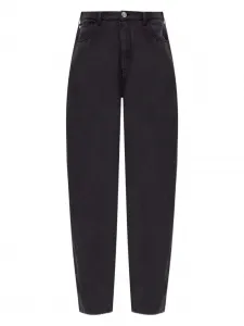 Прямые джинсы EMPORIO ARMANI, черный