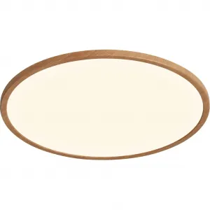 Светодиодный потолочный светильник Oja 42 IP54 2700K Dim LED-модуль 1 шт. теплый белый Nordlux, Holzfolie