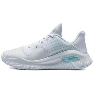Кроссовки Under Armour Curry 4 Low FloTro April Showers, белый/синий