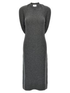 Платье «Драпировка через плечо» Courrèges, серый