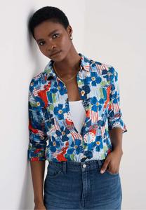 Блуза Seasalt Cornwall LARISSA, Multi - Table Sketch Chalk/Multi-Coloured