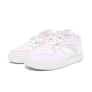 ANTA Нескользящие износостойкие низкие кроссовки для скейтбординга унисекс фиолетово-розовые разноцветные