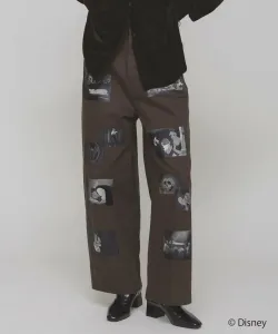 Белоснежка/Штаны с принтом Kbf, цвет Charcoal Gray