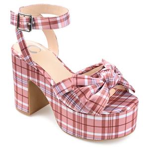 Женские туфли на платформе Zenni Journee, plaid synthetic