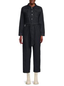 Джинсовый комбинезон Lea & Viola, цвет Dark Wash