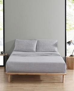 Комплект постельного белья Orkanen из хлопкового перкаля с плотностью 200 нитей, 4 предмета, размер Full Marimekko, Gray White