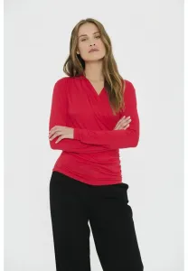 Топ с длинными рукавами viggasz с запахом Saint Tropez, Chinese Red