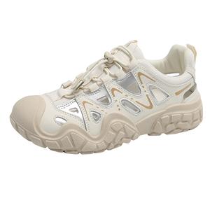 LONGDUIZHANG Скользоустойчивые беговые кроссовки Unisex Balance Low Top - HWD-BR510 бежевый[Свежее дыхание], цвет HWD-BR510 Beige[Refreshing Breathable]