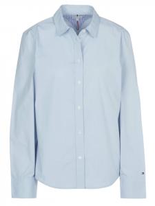 Блузка с длинными рукавами для женщин, однотонная Tommy Hilfiger