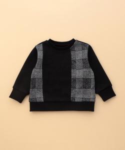 Футболка и толстовка с флисовой подкладкой с принтом Glen Check (детский размер)