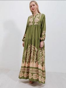 Платье Bigdart, Khaki/Grass Green