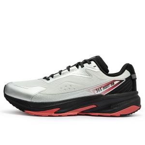 361° Амортизирующие, противоскользящие, износостойкие, водонепроницаемые низкие кроссовки для повседневного бега, мужские, серебристо-белые