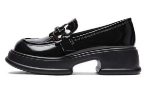 Лоферы женские Daphne, цвет Black/Beige