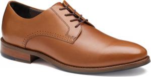 Мужские оксфорды Johnston Murphy XC4 Lavoy с плоским носком и шнуровкой Johnston & Murphy, Tan Full Grain