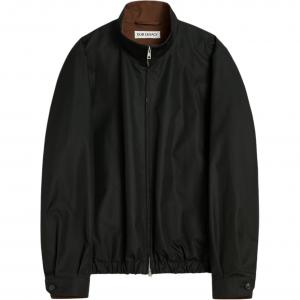 Бомбер из твила OUR LEGACY, черный