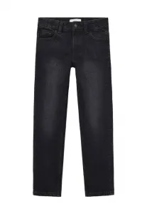 Детские прямые джинсы Mango Kids, Black Denim