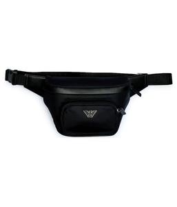 Сумка на пояс Emporio Armani, черный