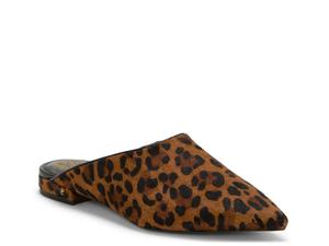 Балетки Vince Camuto Arlette Mule, Dark Brown/Black Leopard Print