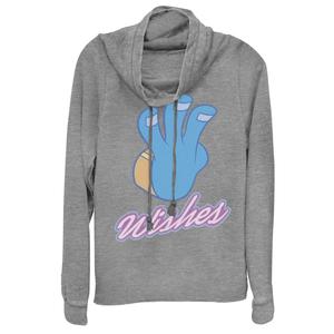 Удобный детский топ Disney's Wreck It Ralph 2 с рисунком Princess Genie Wish и воротником-хомутом Licensed Character