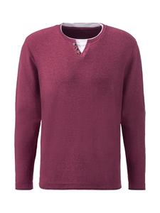Вязаный свитер H.I.S, цвет rot meliert