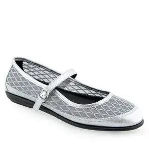 Балетки Baylee женские на ремешке Aerosoles, цвет silver mesh