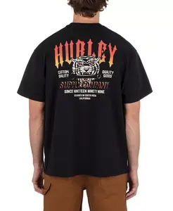 Мужская футболка Forged с коротким рукавом Hurley, черный