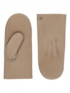 Кожаные перчатки Roeckl Handschuh, бежевый