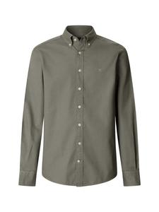 Hackett London Рубашка на пуговицах Regular fit цвета хаки