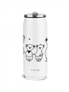 Mr. & Mrs. Panda Термос Koala Family Two без надписи, белый