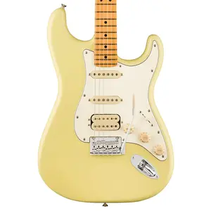 Электрогитара Fender Player II Stratocaster HSS - Hialeah Yellow с грифом из клена