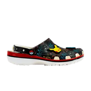 Кроссовки Crocs Pokémon x Classic Clog 'Pokémon Starters', черный