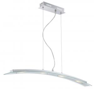 Globo Lighting Светодиодный подвесной светильник. Стеклянная пластина, матовый белый цвет