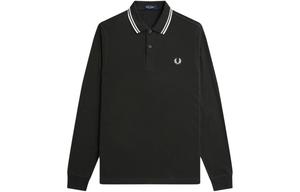Длинный рукав Поло FRED PERRY, черный