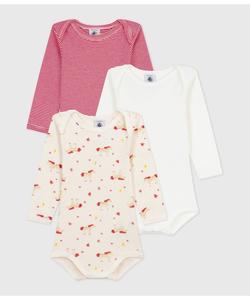 Боди с длинными рукавами (комплект из 3 предметов)